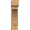 Ekena Millwork Imperial Block Rough Sawn Bracket w/ Offset Brace, Western Red Cedar, 8"W x 26"D x 34"H BKT0806X26X34IMP05RWR - alternate 3